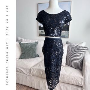 Express 2 Piece Sequined Set